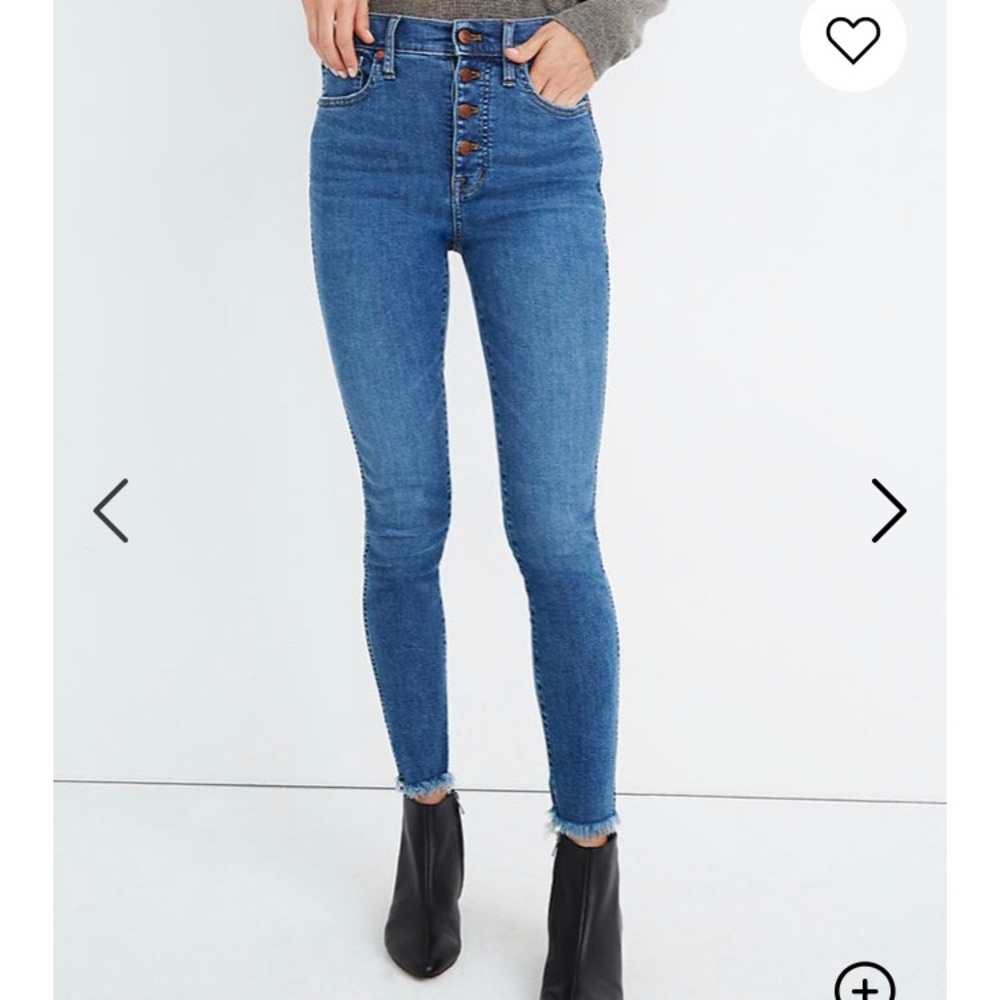 Madewell 10" High Rise Denim Size 28P